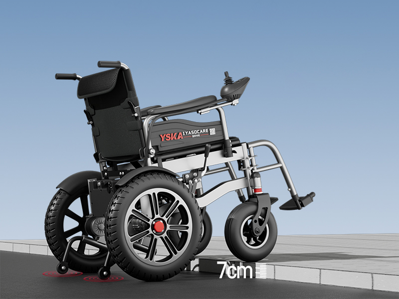 益雅诗康电动轮椅室内外两用智能控制